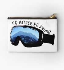I'd Rather Be Skiing - Goggles Studio Pouch