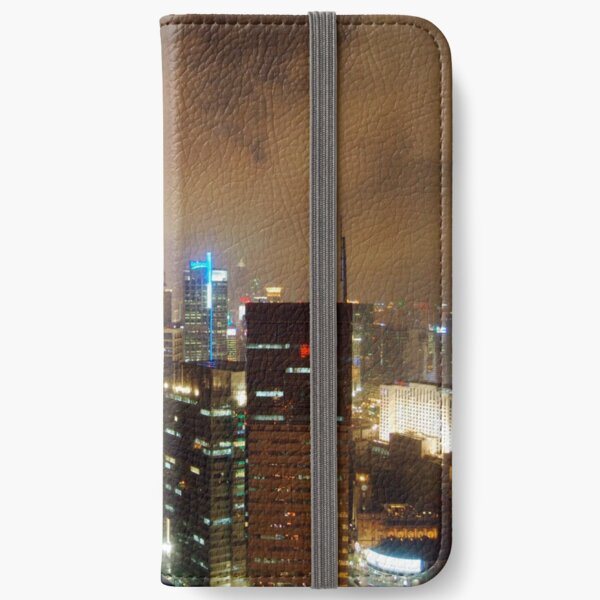 Mega City Nights Shanghai Puxi iPhone Wallet