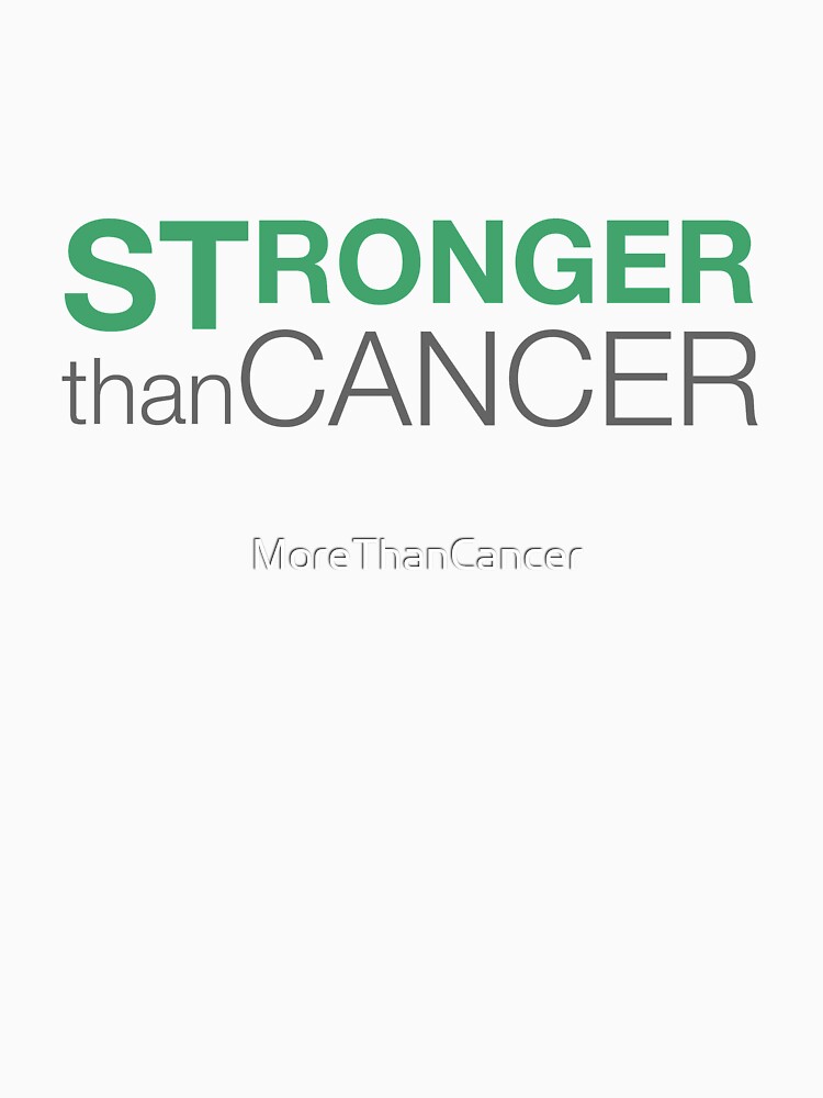 Stronger Than Cancer website logo by MoreThanCancer