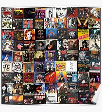 Rock Collage Collection Poster