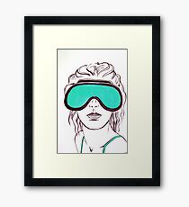 Goggles Framed Print