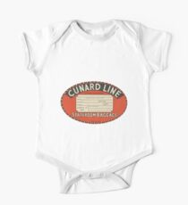 Vintage Luggage Label 1 One Piece - Short Sleeve