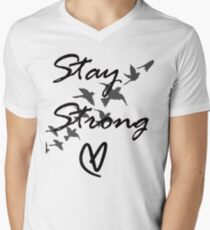 stay strong Men's V-Neck T-Shirt