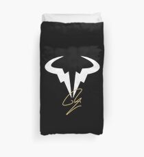 Funda nórdica Diseño blanco del logo de Rafael nadal.