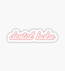 Dental Babe Sticker