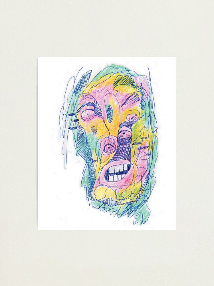 Alternate view of goat Photographic Print