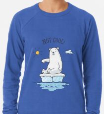 Eisbär - Die globale Erwärmung ist nicht cool! Leichter Pullover