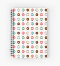 Glänzender Donut Spiralblock