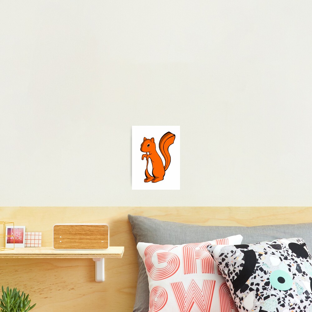Red Squirrel Photographic Print