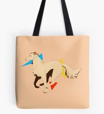 Primary Dogs IV: jumping through hoops Tote Bag