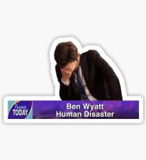 Ben Wyatt - Human Disaster Sticker