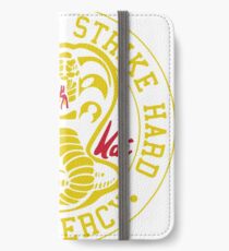 kobra kai ärmelloses shirt iPhone Flip-Case/Hülle/Klebefolie