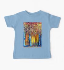 Poplars at daybreak Baby Tee