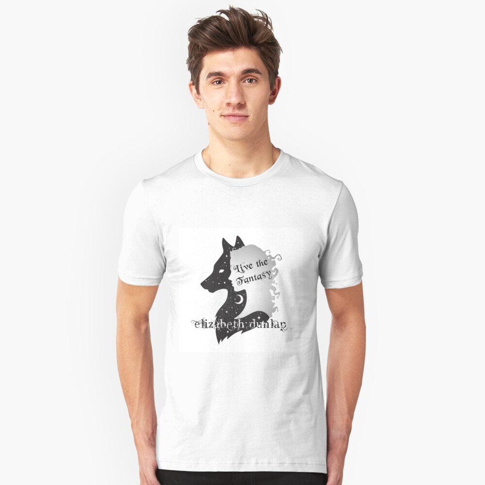 Elizabeth Dunlap Author Logo Slim Fit T-Shirt