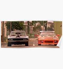 The fast and the furious last race Poster
