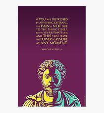 Marcus Aurelius quote: The Power to Revoke Photographic Print