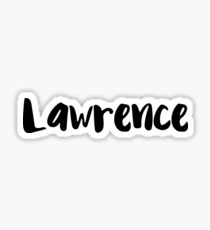 Lawrence Sticker