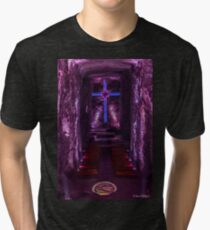Zipaquira Salt Mine Cathedral Tri-blend T-Shirt
