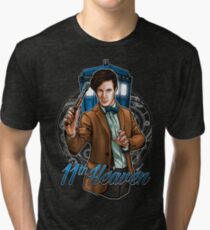 11th Doctor - Eleventh Heaven Tri-blend T-Shirt
