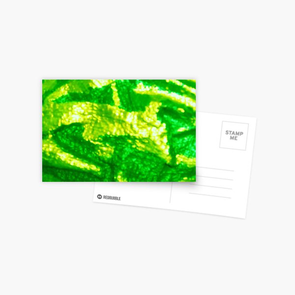 you call THAT green? Postcard
