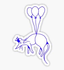 mallrat niemand zu hause Sticker