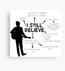 Frank Turner- I still believe Canvas Print