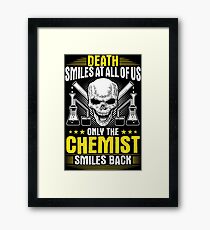 Chemist Chemistry Gift Present Death Student Framed Print