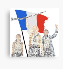 Les Miserables Leinwanddruck