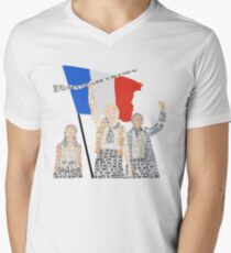 Les Miserables T-Shirt mit V-Ausschnitt für Männer