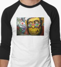 Camiseta ¾ bicolor para hombre Me encanta el cabaret