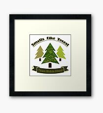 Riecht wie Wald - Team Robin Hood Gerahmtes Wandbild