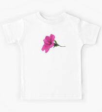 DARK PINK FLOWER Kids Tee