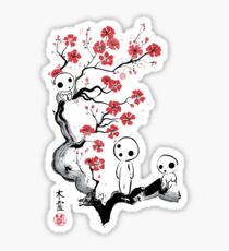 Little Forest Spirits Sticker