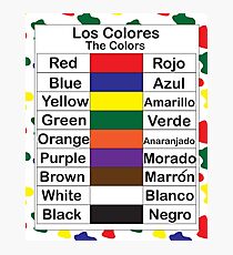 Los Colores Photographic Print