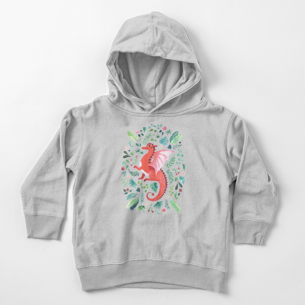 Tropical Dragon Toddler Pullover Hoodie