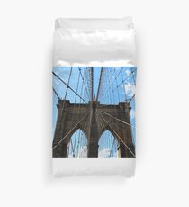 Brooklyn Bridge in June Duvet Cover
