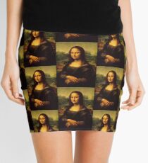 Mona lisa da vinci Mini Skirt