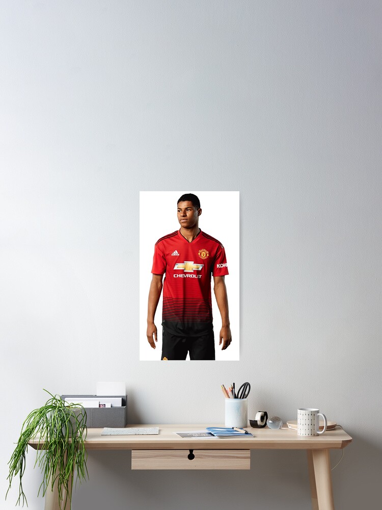 Best Pict Foorball Player Marcus Manu United Rashford Art Print