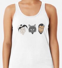 Fitz, The Fool, and Nighteyes Racerback Tank Top
