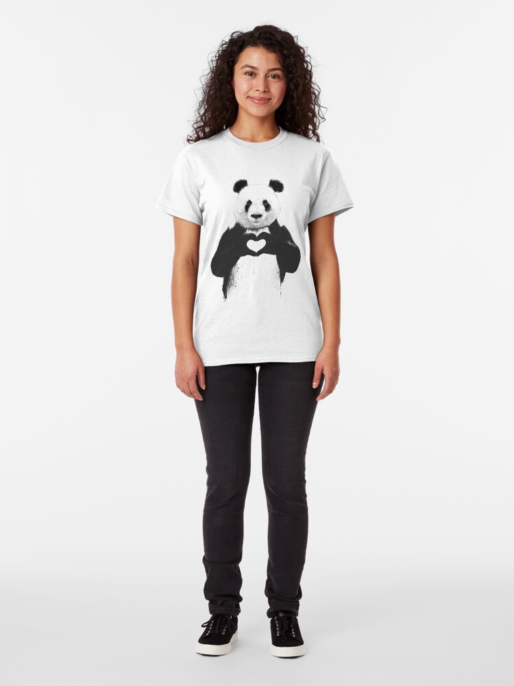 Alternate view of All you need is love Classic T-Shirt