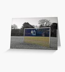 Another Goal Post Greeting Card