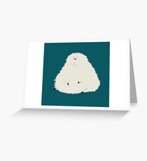 Puffy Luk Greeting Card