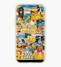 Vinilo o funda para iPhone collage amarillo buen rollo