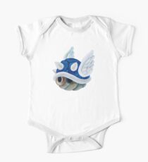 Blue Shell One Piece - Short Sleeve