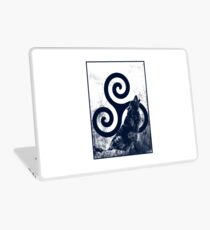 Triskele and Wolf Laptop Skin