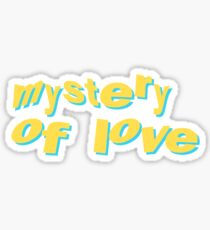 Mystery of Love Sufjan Stevens Song Lyrics Sticker
