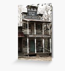 WESTERN Greeting Card