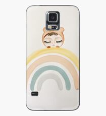 Regenbogen Bär Hülle & Klebefolie für Samsung Galaxy