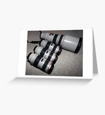 We like Canon, alot. Greeting Card