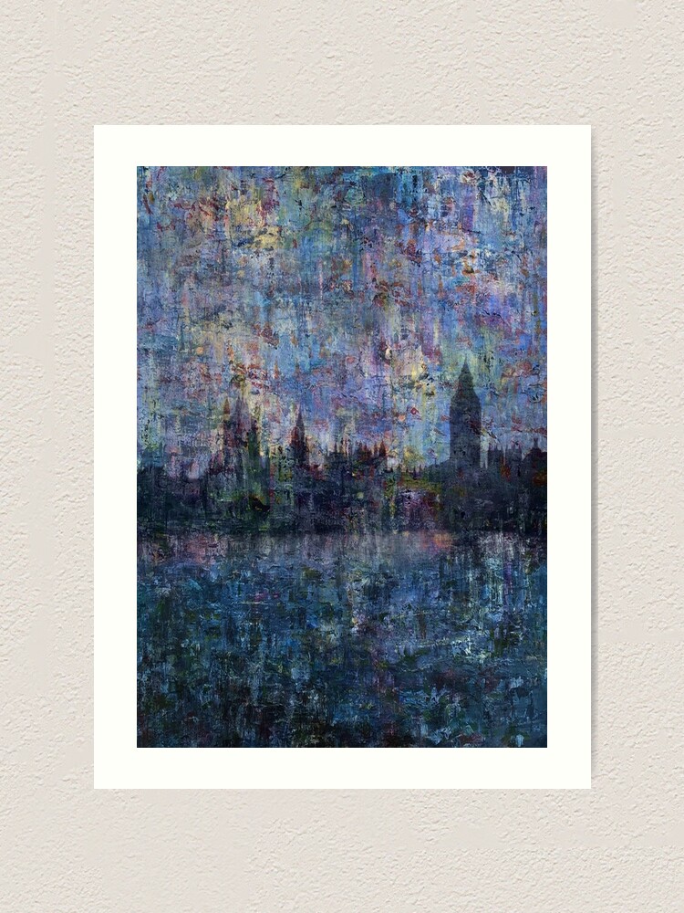 Alternate view of London Town Art Print